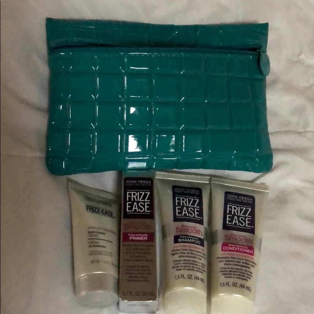 John Frieda Frizz Ease travel set with bag